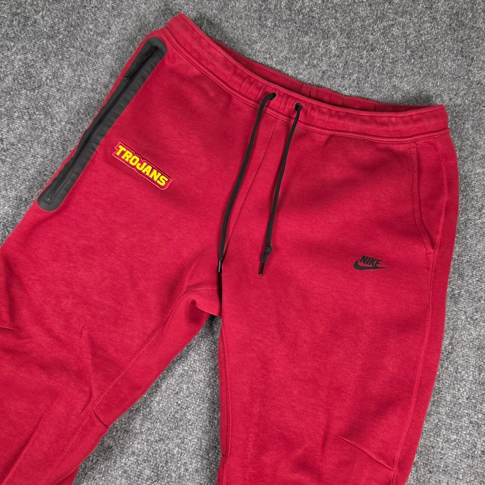 Nike USC Trojans Tech Fleece Joggers Mens 2XL Player Issued Lake McRee FQ1884